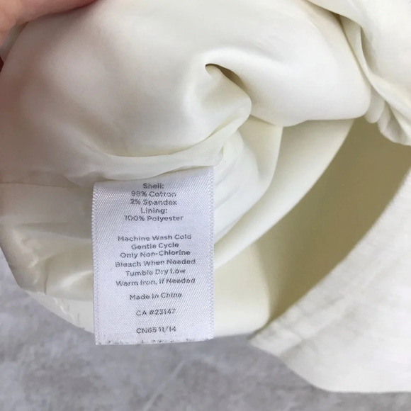 Talbot’s Women’s Floral Sheath Dress Wedding Party Summer Blue/Creme’ Size 4 - Picture 8 of 9